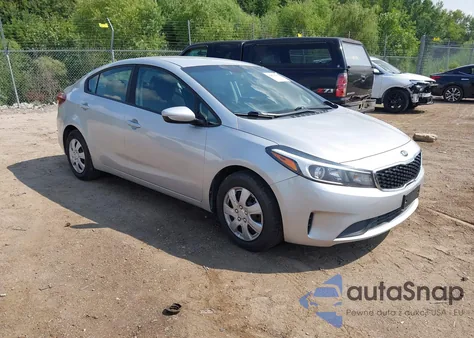 2018 Kia Forte Lx из США, поврежденный, VIN 3KPFK4A73JE188898
